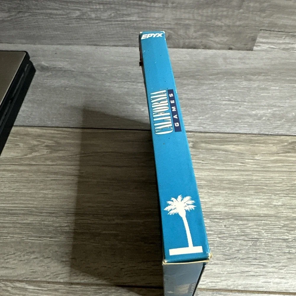 California‎ Games 1987 Atari 2600 7800 Epyx CIB Box Game Manual